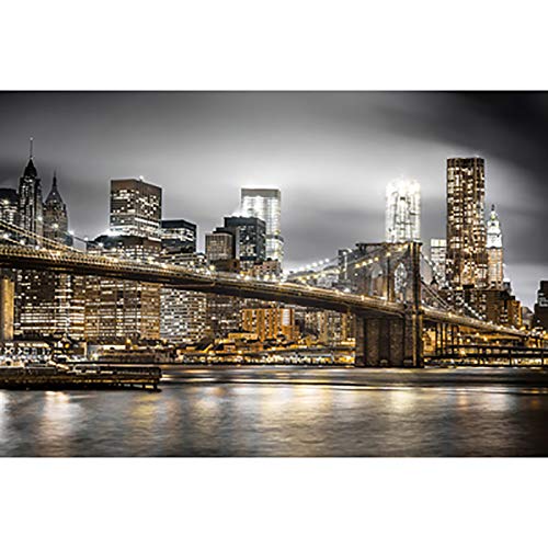 Premium New York Skyline Wooden Jigsaw Puzzle for Adults - 500 to 6000 Pieces, Famous Cityscape DIY Puzzle, Stress Relief & Educational Toy for Teens & Adults - Perfect for Home Decor, Family Game Night & Classroom Activities