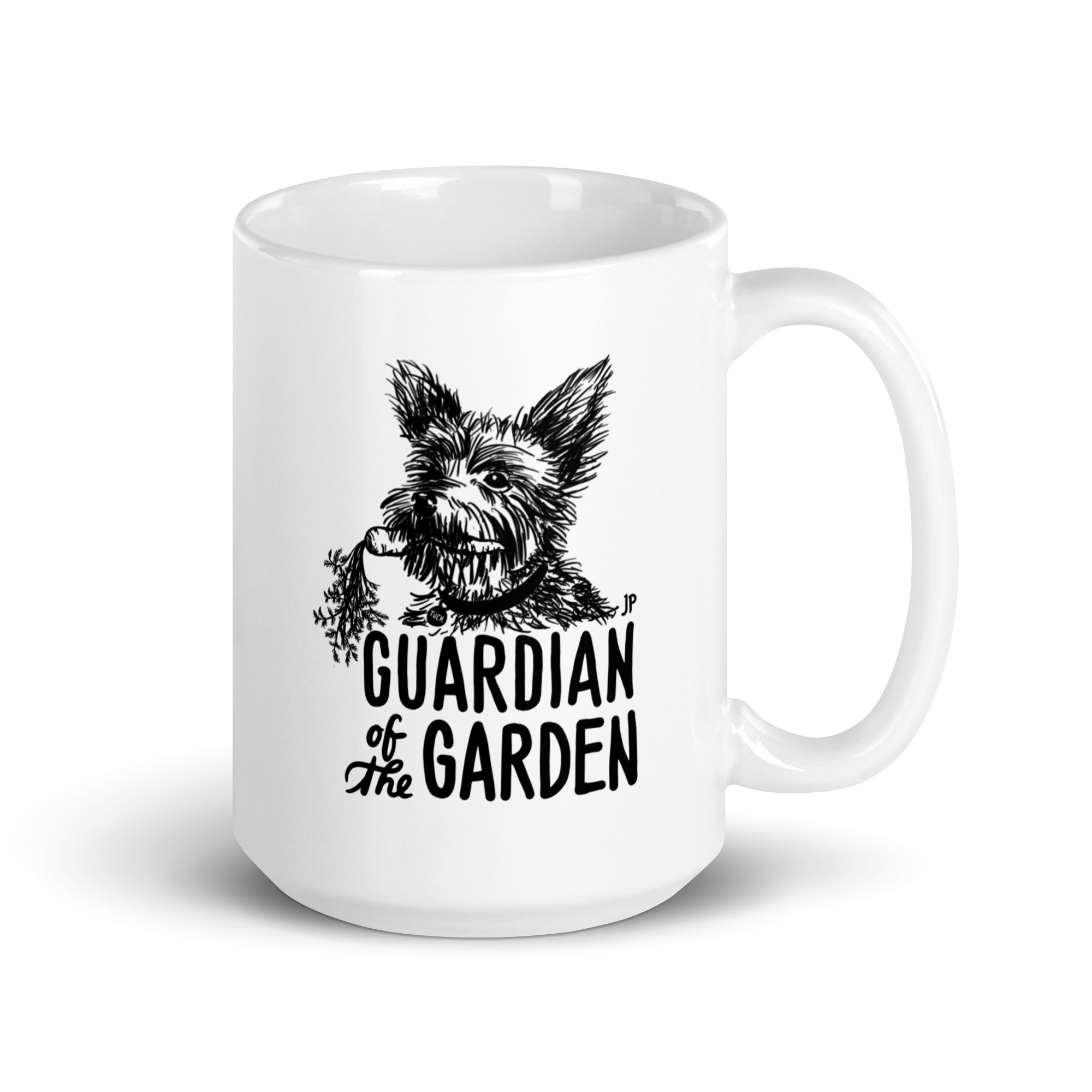 Guardian of the Garden Coffee Mug - Cute Plant Lover Gift for Gardeners - Perfect for Morning Coffee, Office Use & Outdoor Tea Time