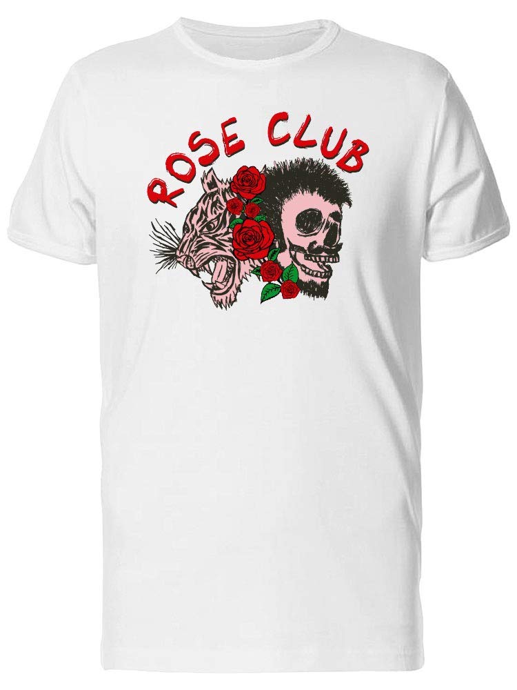 Men's Tiger Rose Graphic T-Shirt - Stylish Casual Tee for Streetwear & Everyday Outfits