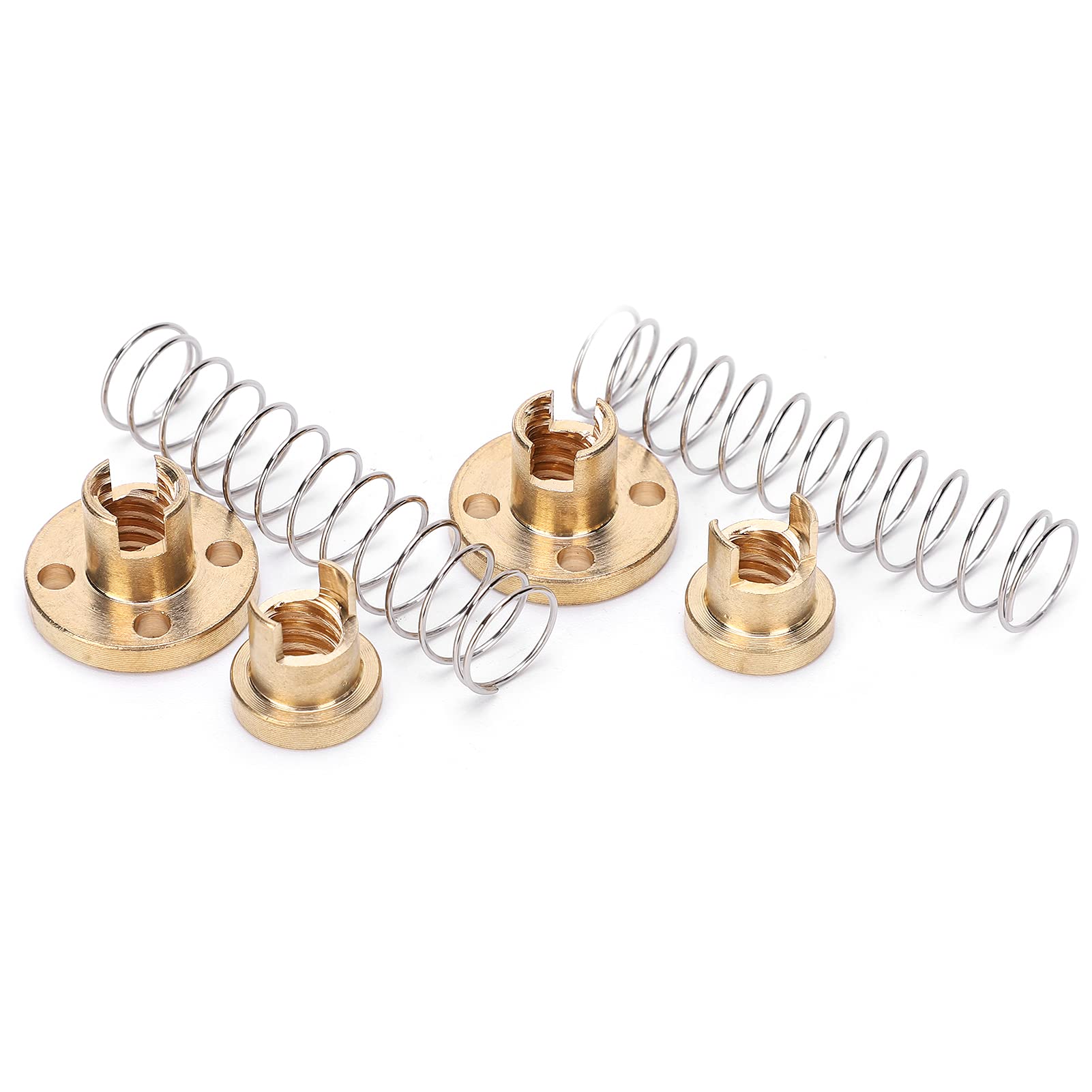 T8 Anti-Backlash Spring Nut - Precision Replacement for CNC Rolling Mills & 3D Printers | Household DIY & Industrial Use