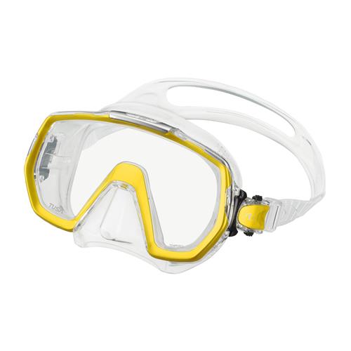 Tusa Freedom Elite Scuba Diving Mask - Professional Snorkeling Gear for Underwater Exploration, Perfect for Ocean Adventures and Marine Life Observation
