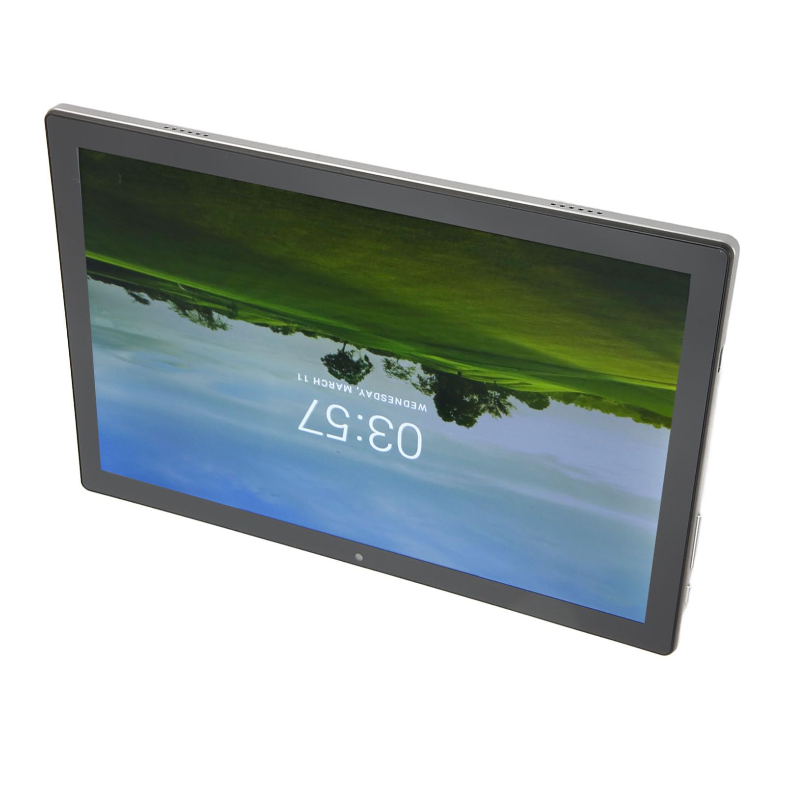 DAUZ 10.1 Inch Tablet PC with 2MP Front Camera, 6GB RAM & 64GB ROM - Silver | Portable Android Tablet for Work, Study & Entertainment