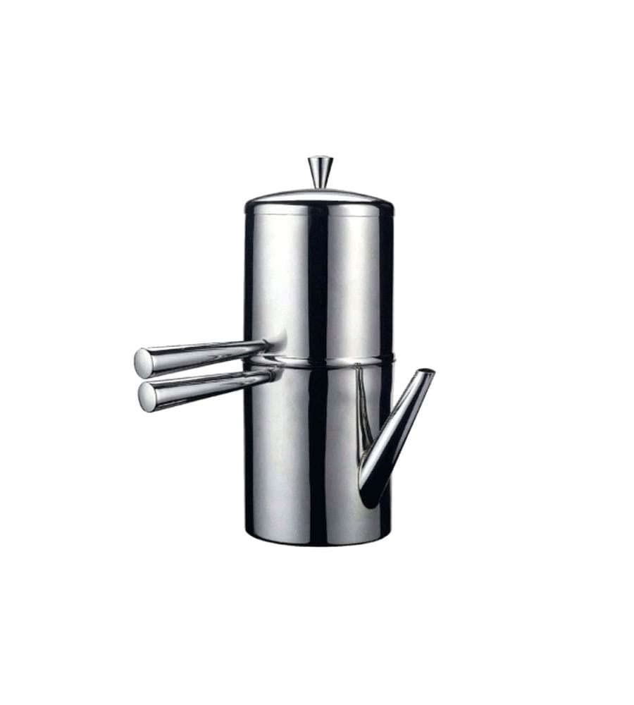 ILSA Stainless Steel Neapolitan Coffee Maker - 9 Cup Stovetop Espresso Maker for Home & Office, Perfect for Espresso Lovers & Italian Coffee Enthusiasts