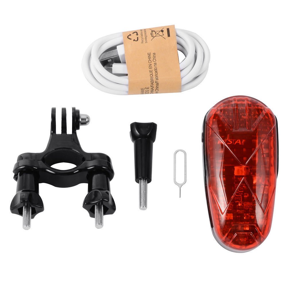 Zeerkeer GPS Tracker for Bike - Real-Time Anti-Theft Bicycle Tracker with LED Taillight, IP65 Waterproof, Move Alarm & SOS Light - Hidden GPS Locator for Bicycle, Motorcycle, Baby Stroller - Perfect for Cycling Safety, Theft Prevention & Child Monitoring