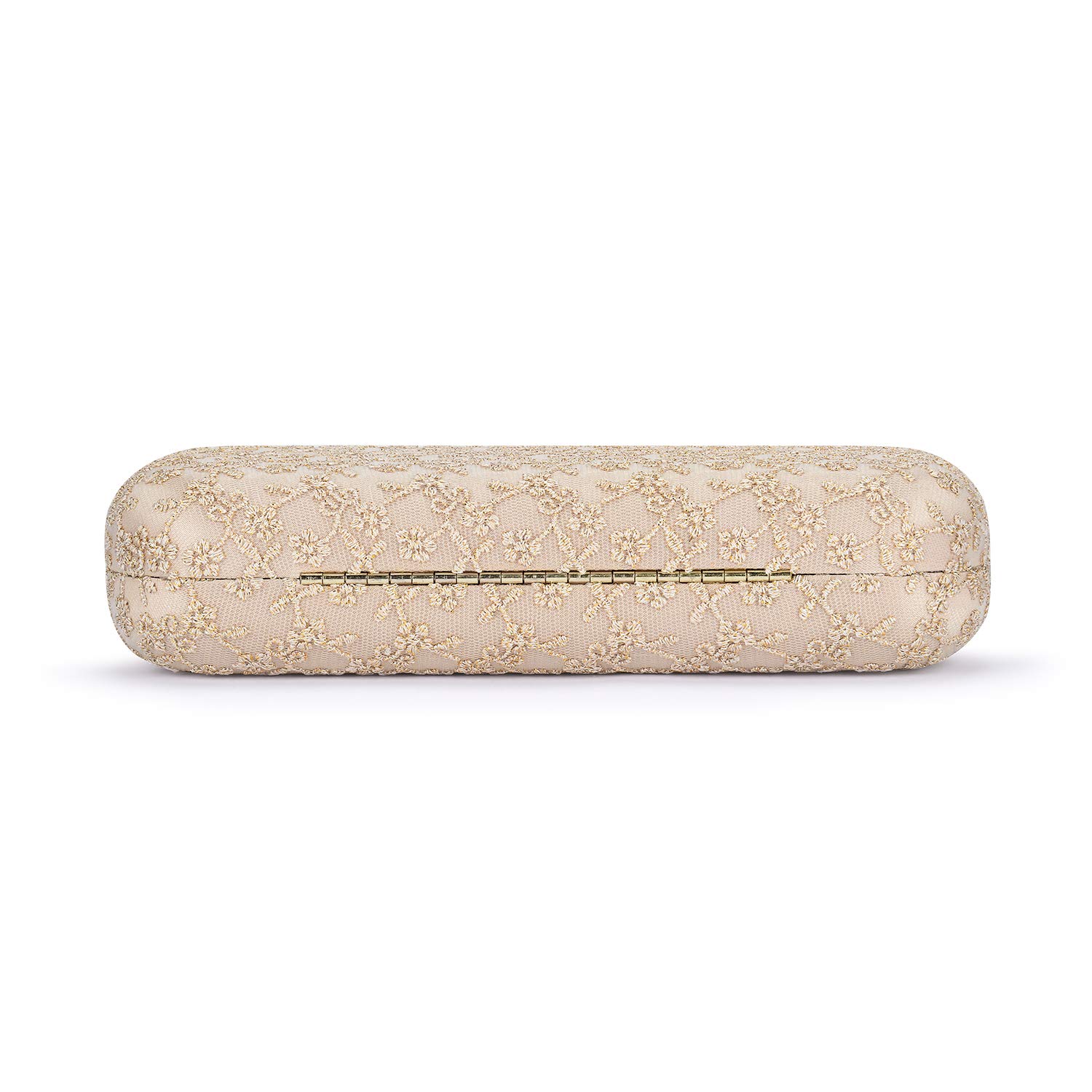 Elegant Lace Satin Wedding Clutch Purse for Women - Perfect for Bridal, Evening Parties & Special Occasions