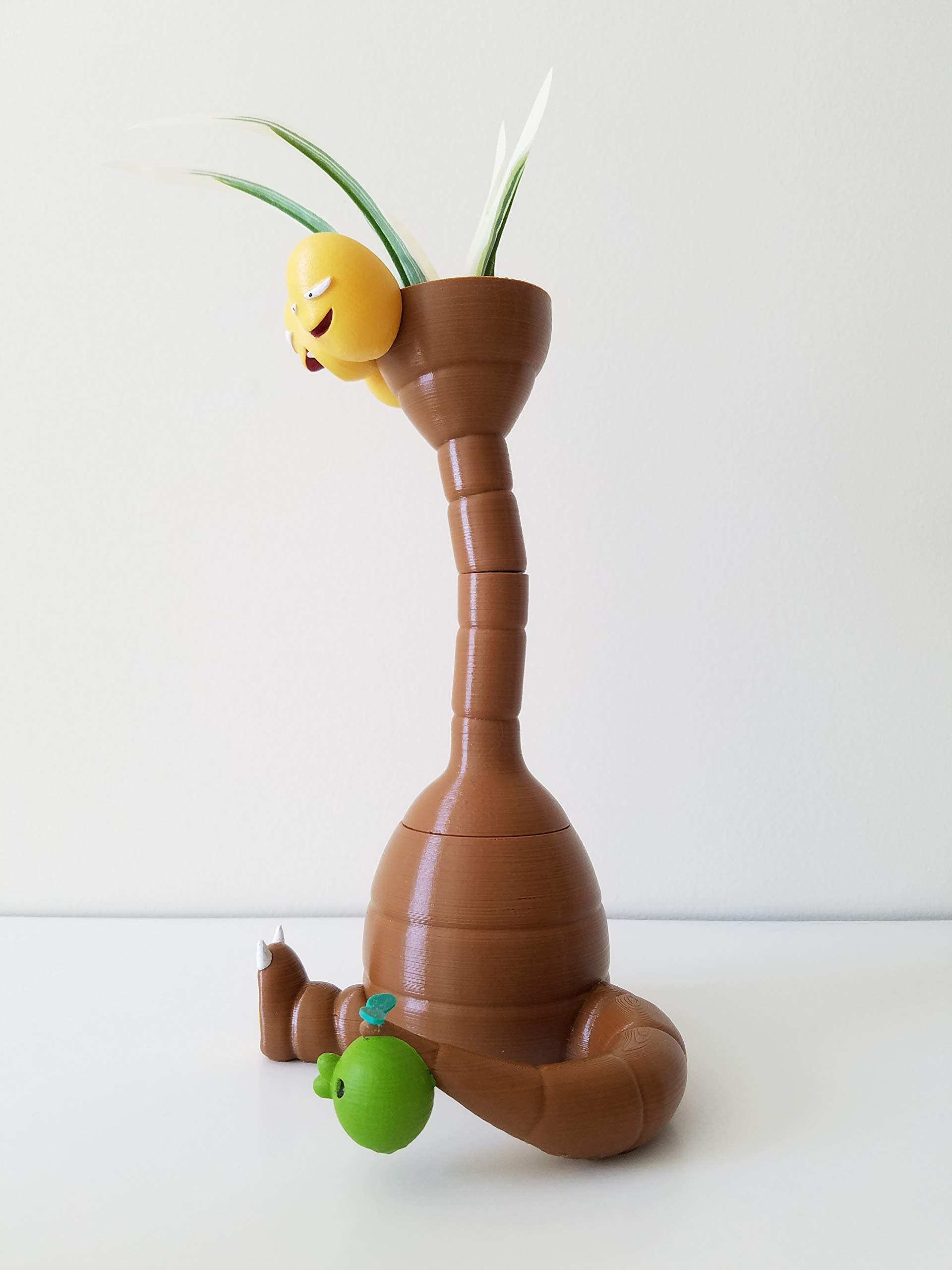 Alolan Exeggutor Planter Pot - Unique Pokemon Flower Pot for Plants & Succulents | Perfect Gift for Gamers, Pokemon Fans & Let's Go! Enthusiasts | Great for Home Decor, Office Desk & Gaming Room Decorations