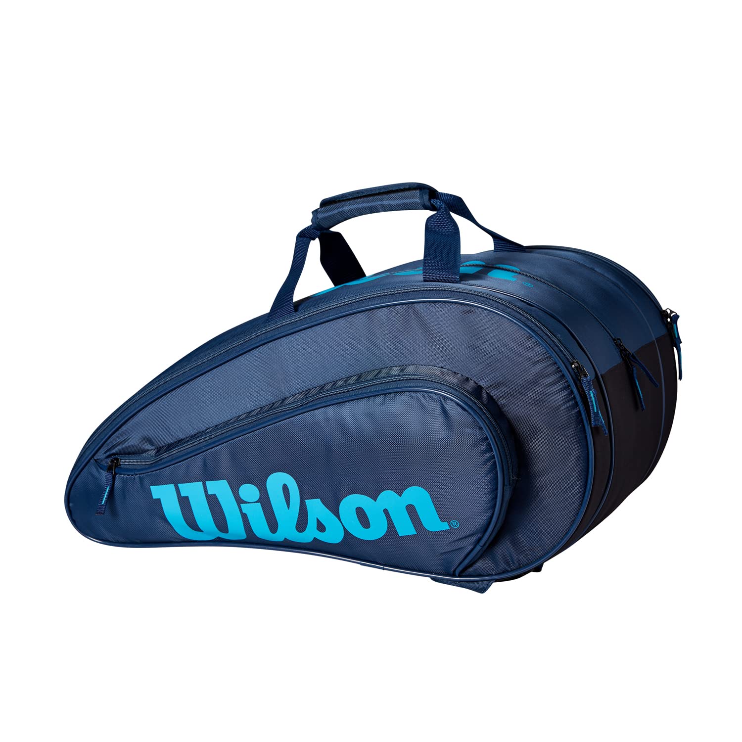 Wilson RAK Pak Black Pickleball Bag - Durable & Lightweight for Tournaments, Training & Travel - Perfect for Paddles, Balls & Gear Storage
