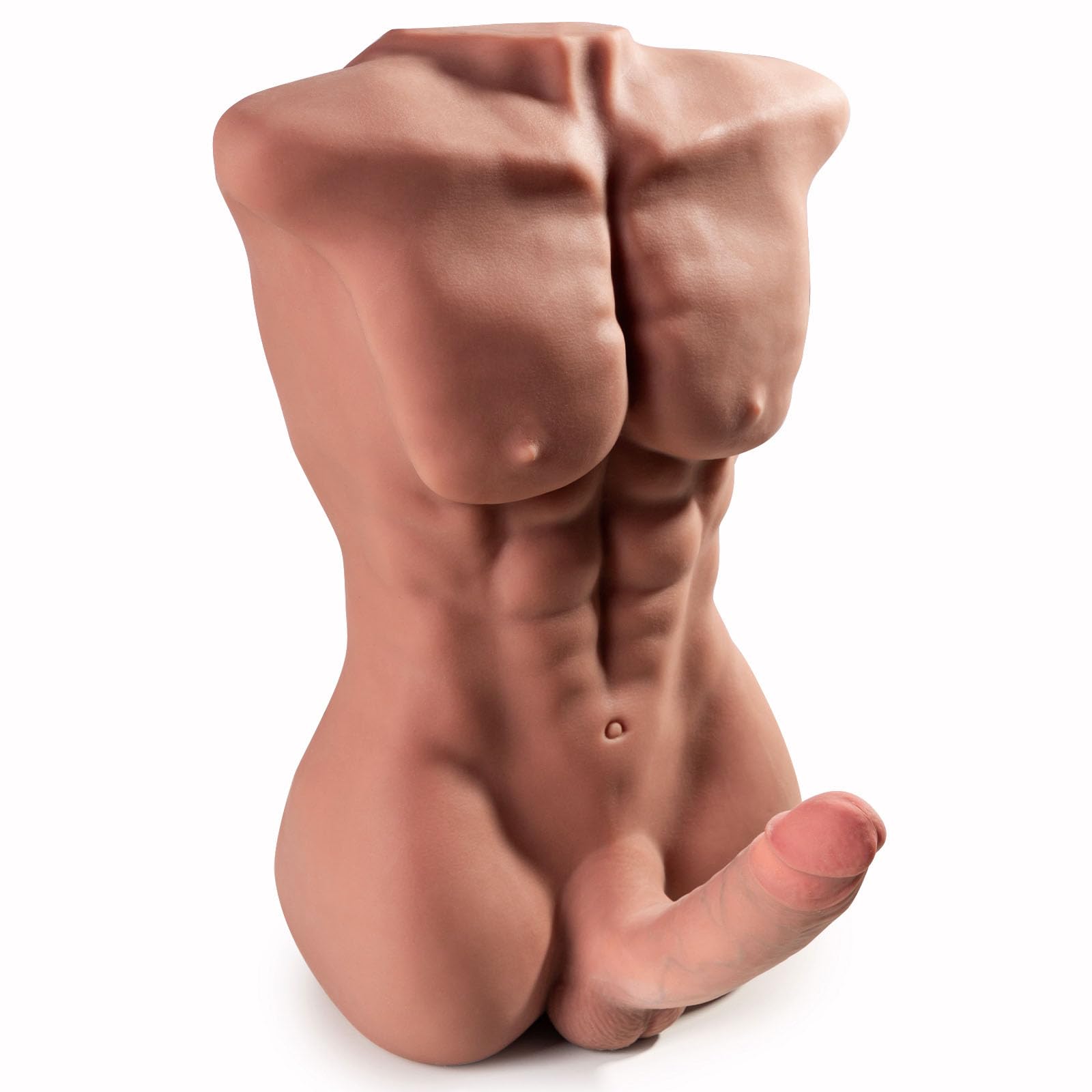Realistic Male Torso Sex Doll for Women - 24LB Lifelike Male Body with 7.5