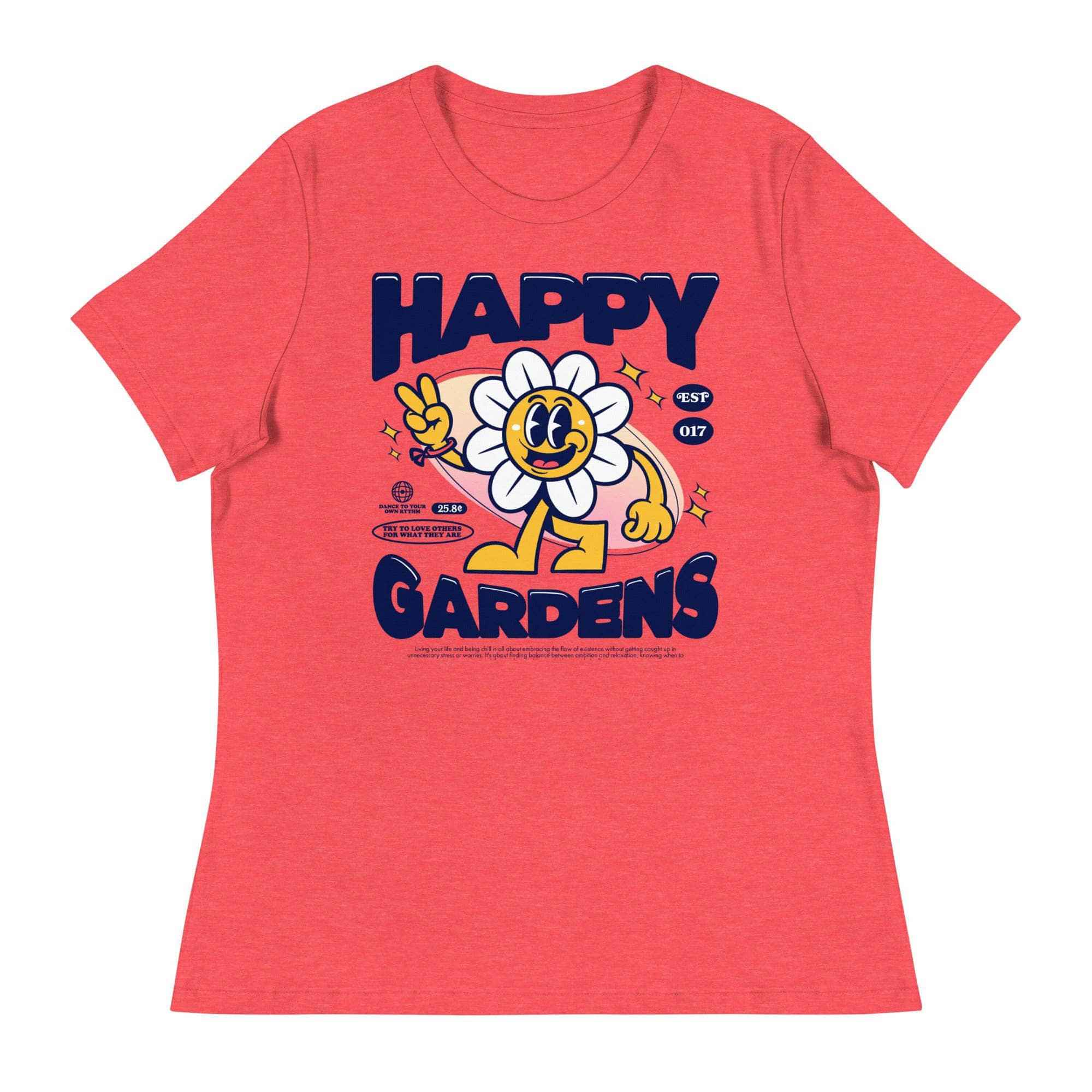 Happy Gardens Graphic T-Shirt - Comfortable Cotton Tee for Men & Women - Perfect for Casual Wear, Outdoors & Gardening