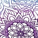 White, Purple, Blue, Green