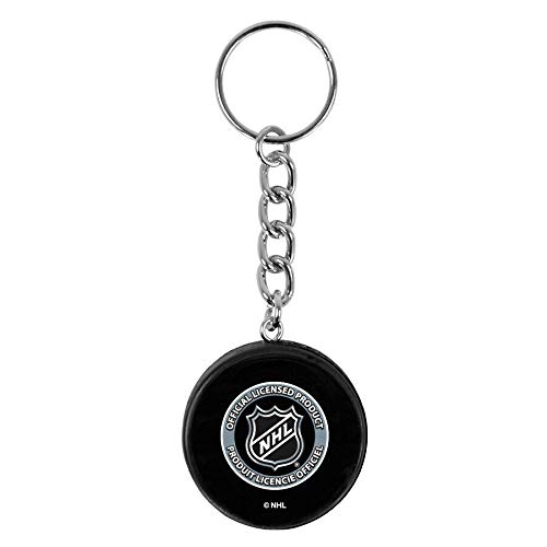 Official Tampa Bay Lightning Mini Hockey Puck Keychain - Perfect for NHL Fans, Gifts & Key Accessories - Show Team Spirit at Games, Work or Home Decor