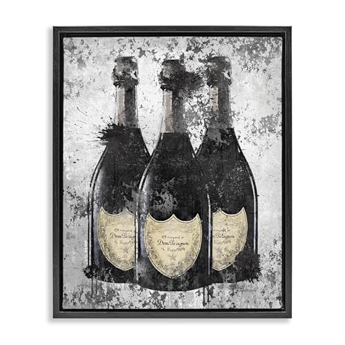 Black Floater Framed