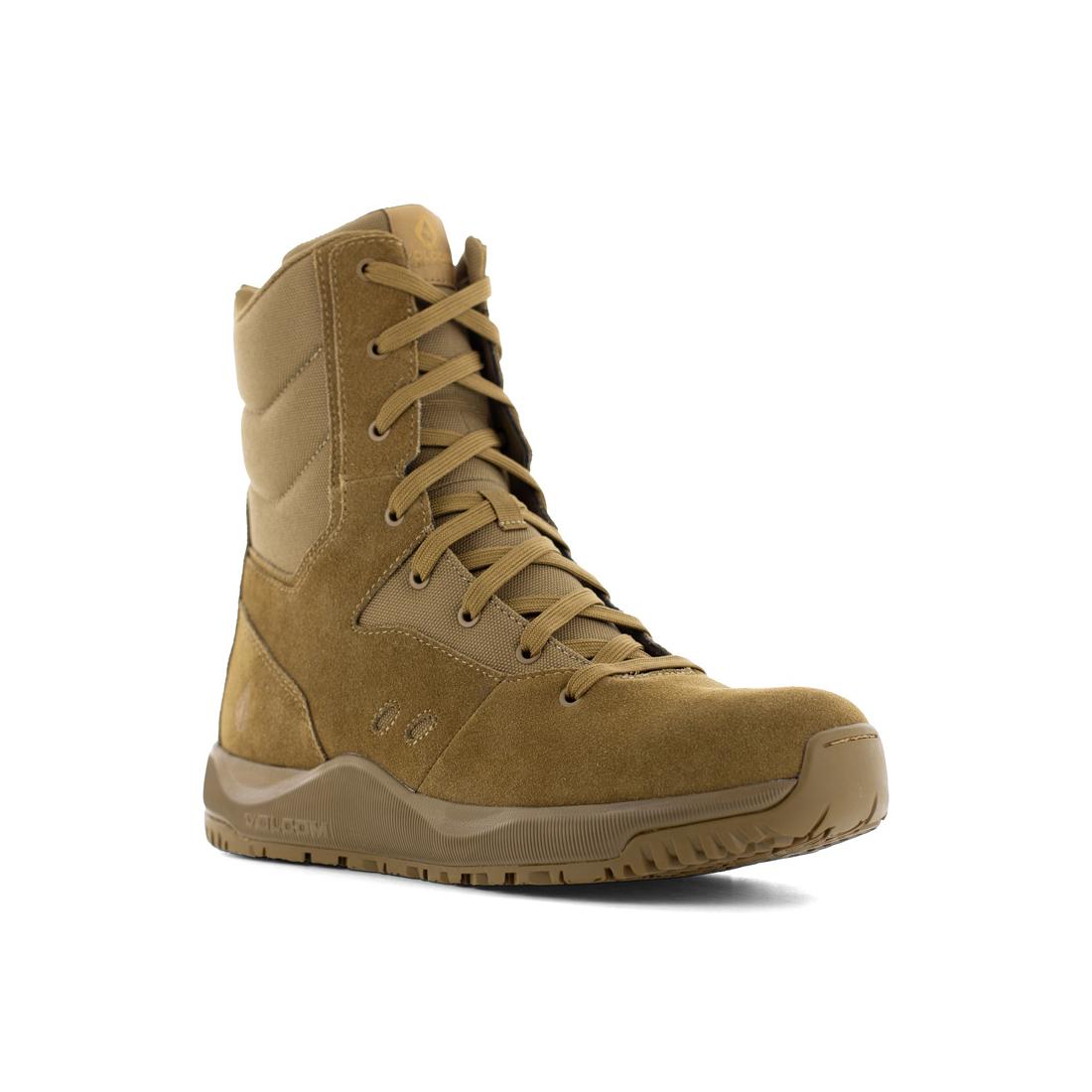 8 Inch Composite Toe Waterproof Work Boots for Men - Military & Tactical Safety Shoes, ASTM F2413 Certified, Slip Resistant - Ideal for Construction, Hiking & Outdoor Work