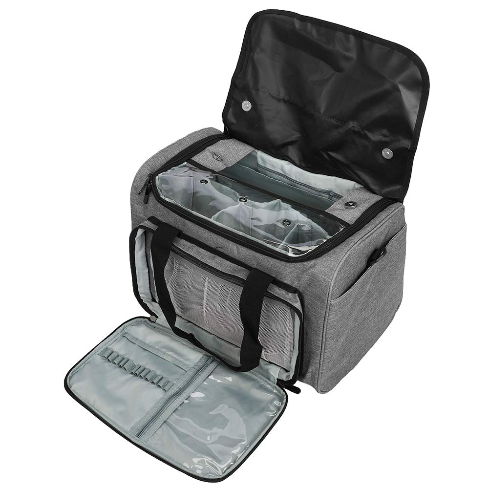 Kani Knitting Bag - Large Yarn Storage Tote with Adjustable Shoulder Strap & Inner Pockets - Perfect for Organizing Knitting Needles, Crochet Hooks, Wool & Craft Supplies - Ideal for Knitting Projects at Home, Travel & Crochet Classes