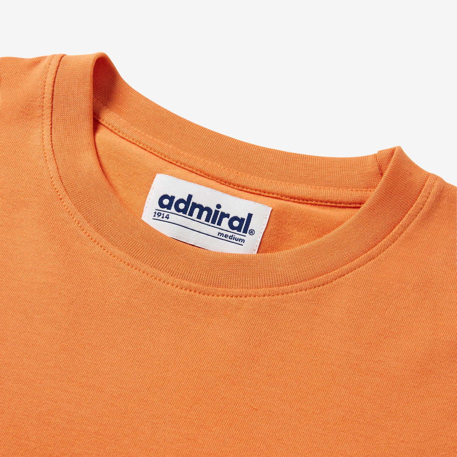 Denzell Ensign T-Shirt for Men - Soft Cotton Short Sleeve Tee in Vibrant Orange - Perfect for Casual Wear, Outdoors & Everyday Comfort