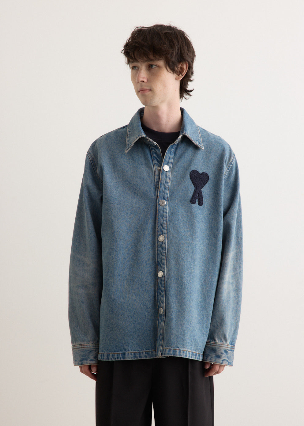 ADC Overshirt Jacket HJK275 DE0046 in Blue - Stylish Casual Wear for Men, Perfect for Outdoor Activities & Everyday Fashion