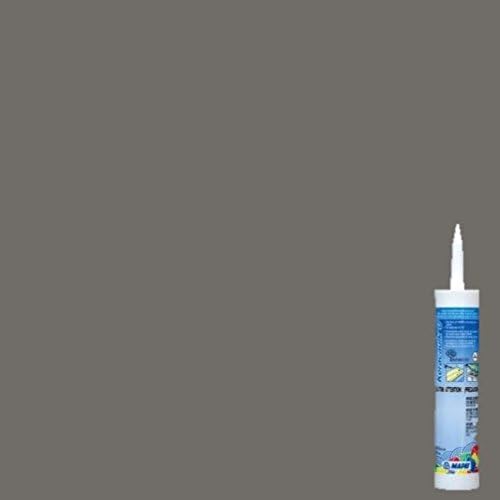Mapei Keracaulk U Unsanded Caulk (Iron) - 10.5 oz Tile & Grout Sealant for Bathroom, Kitchen & Shower Waterproofing - Professional Grade Caulking for Ceramic, Porcelain & Natural Stone Tiles