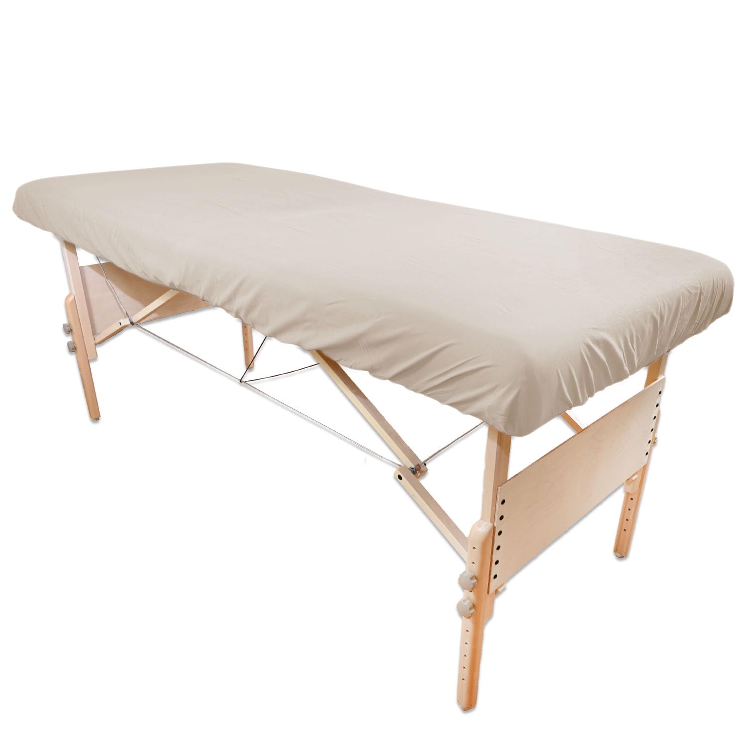 Premium 180 Thread Count Poly Cotton Massage Table Fitted Sheets - Soft, Durable & Breathable for 28-32