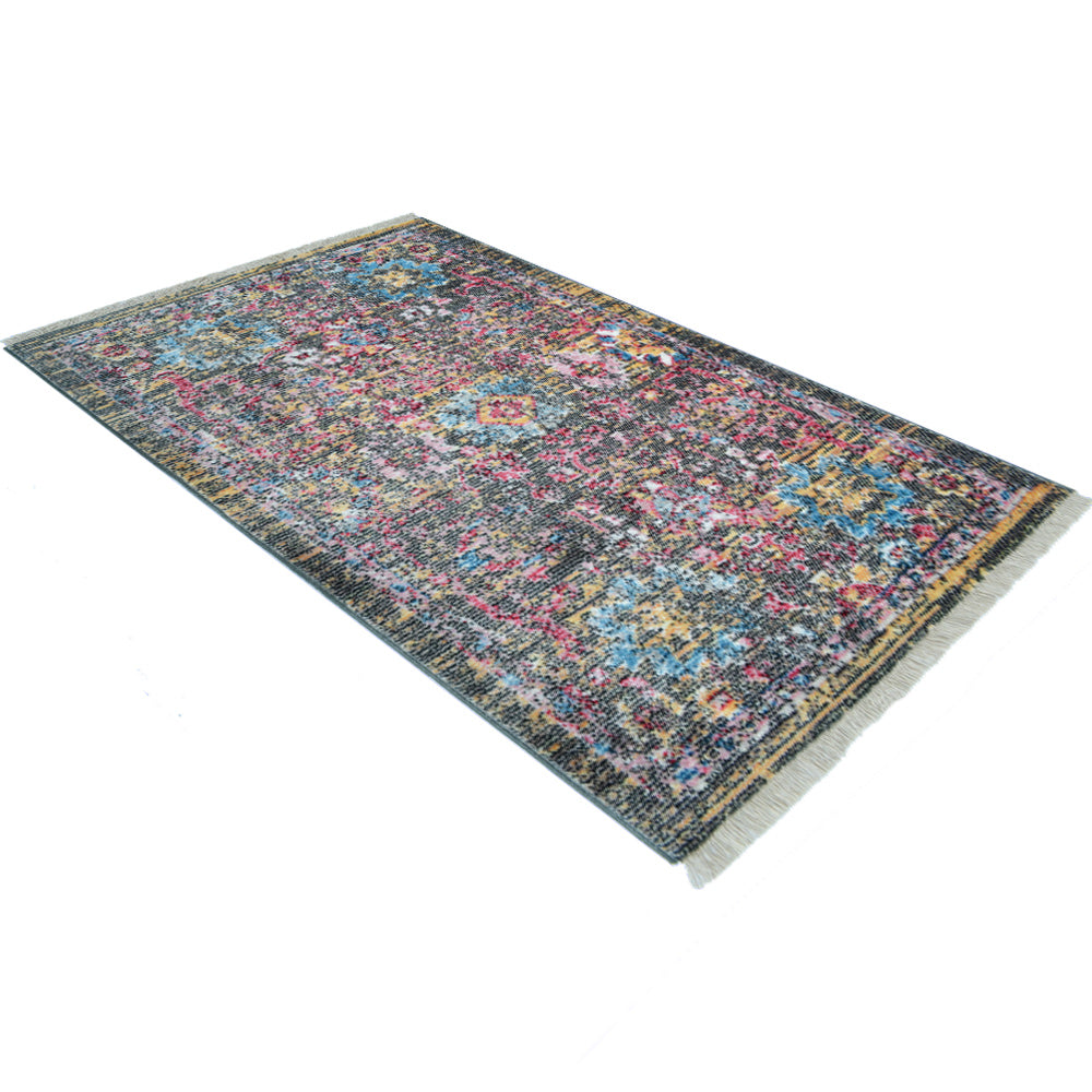 Rugaluxe Machine Woven Rug - Soft Modern Area Rug for Living Room, Bedroom & Office - Non-Slip Durable Home Decor Carpet