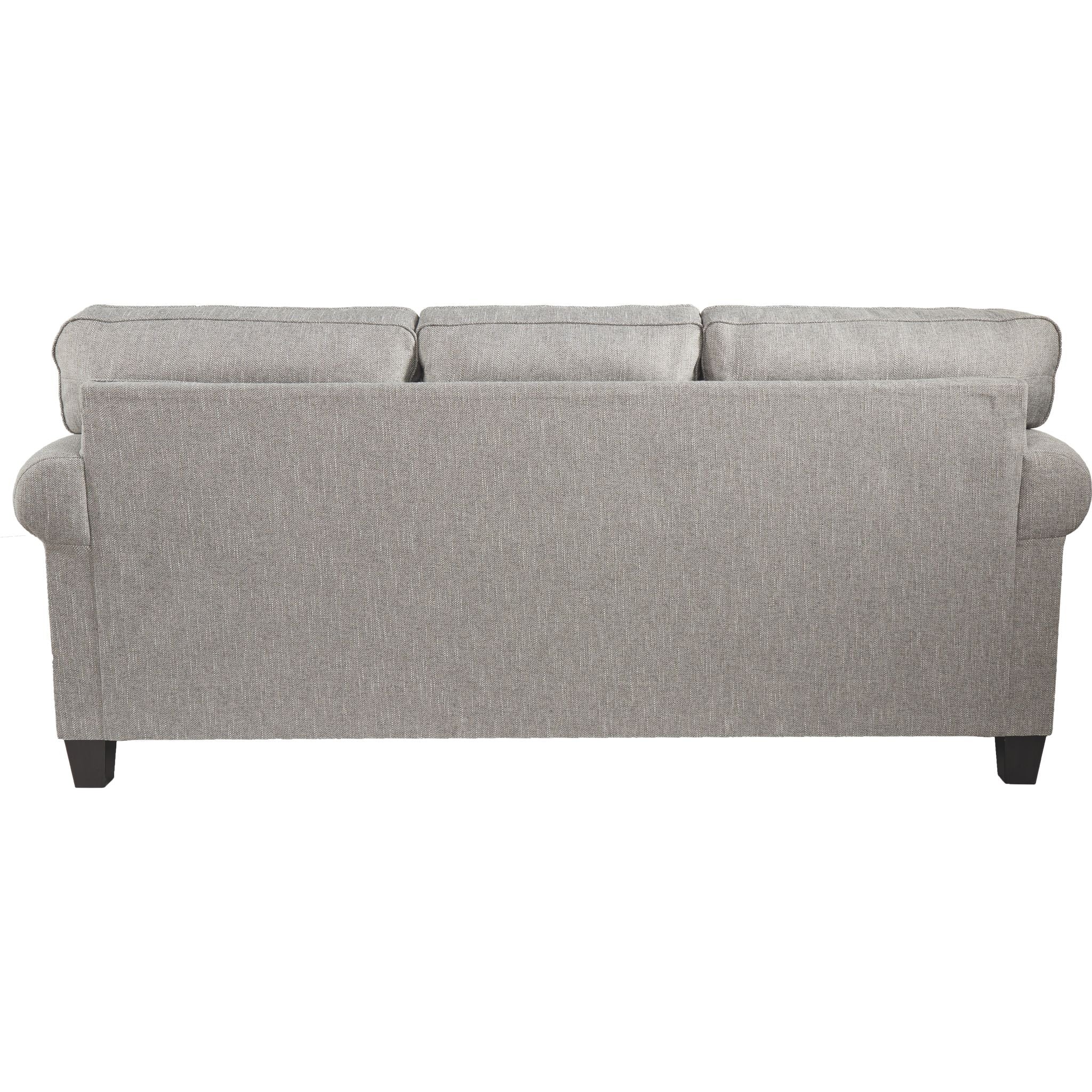 Alandari Modern Gray Sofa - Comfortable 3-Seater Couch for Living Room, Lounge & Home Office