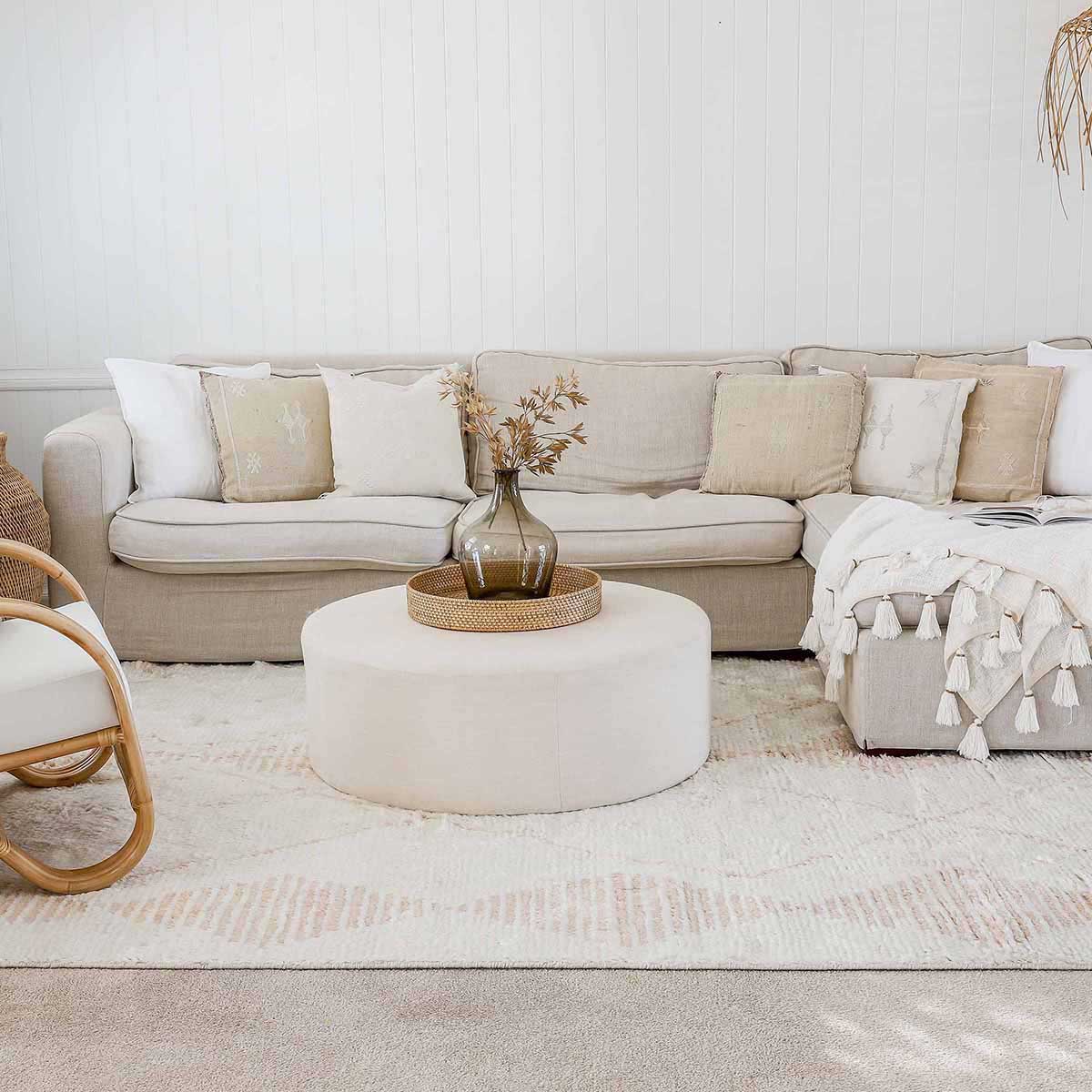 Frankie Tribal PET Rug - Eco-Friendly Non-Slip Pet Mat for Dogs & Cats - Perfect for Living Room, Bedroom, or Pet Play Area