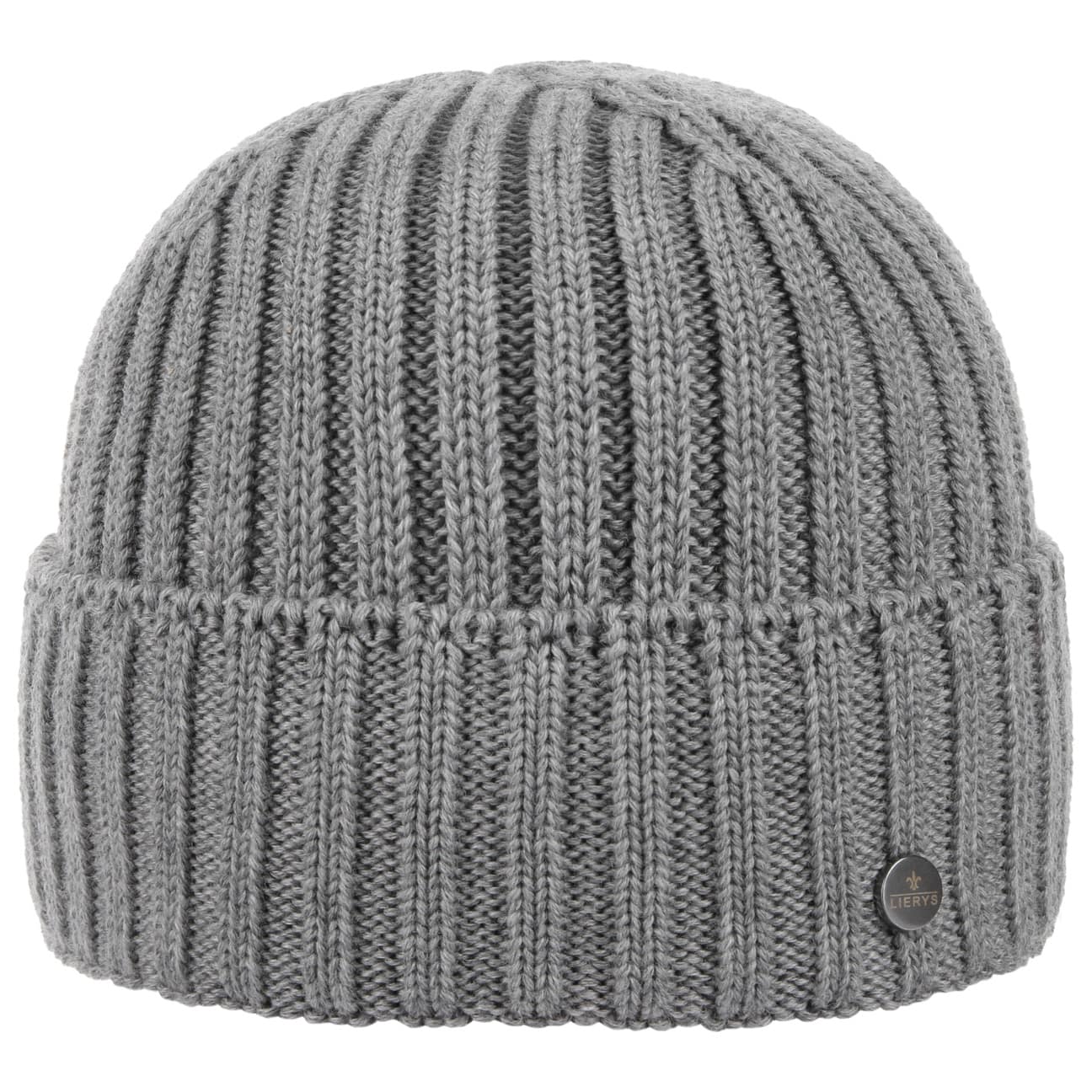 Lierys Merino Wool Rib Knit Beanie - Soft Winter Hat for Men & Women - Perfect for Skiing, Hiking & Cold Weather Activities