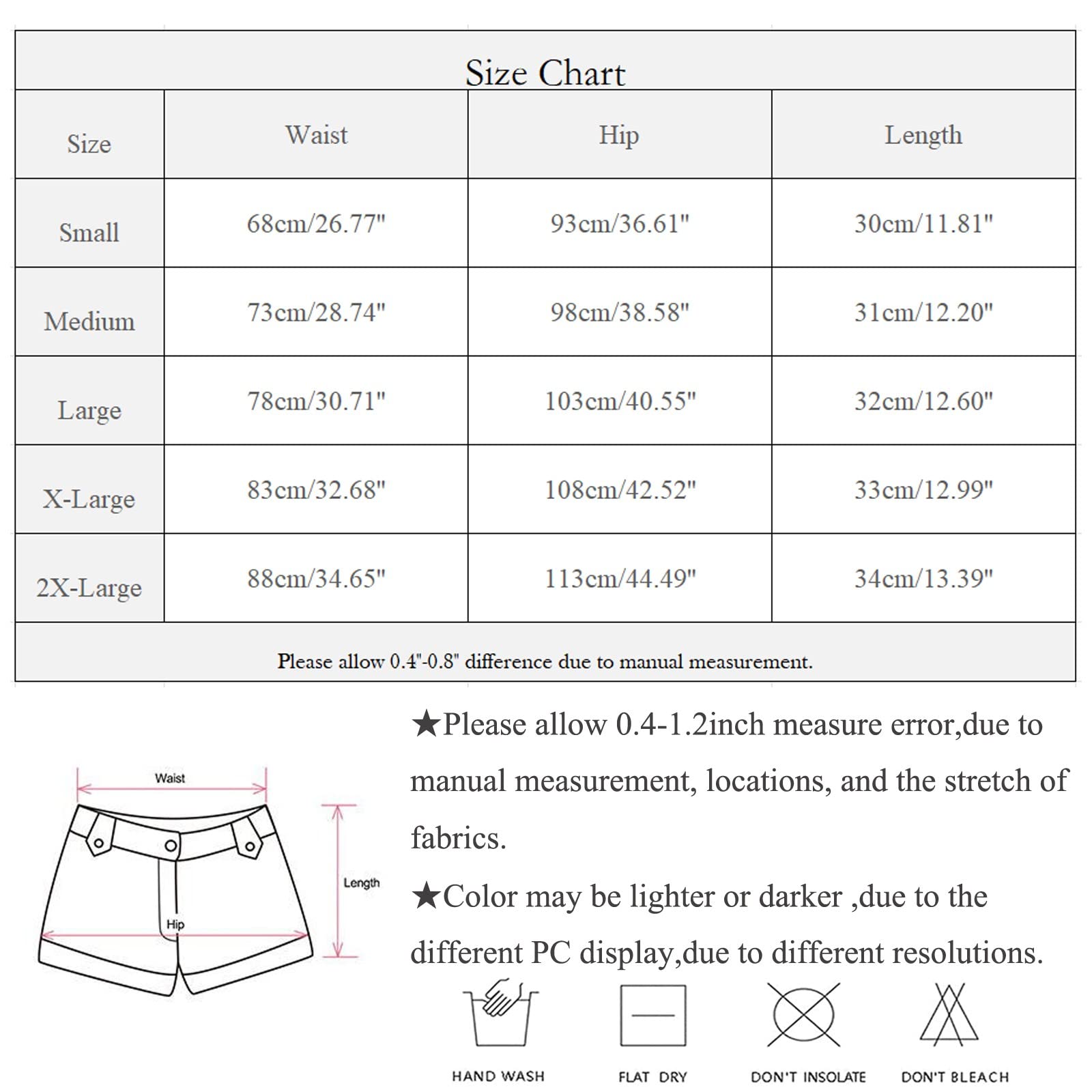 Women's Stretchy High Waisted Ripped Denim Shorts - Cuffed Hem Distressed Jean Shorts for Summer | Perfect for Beach, Music Festivals & Casual Outfits