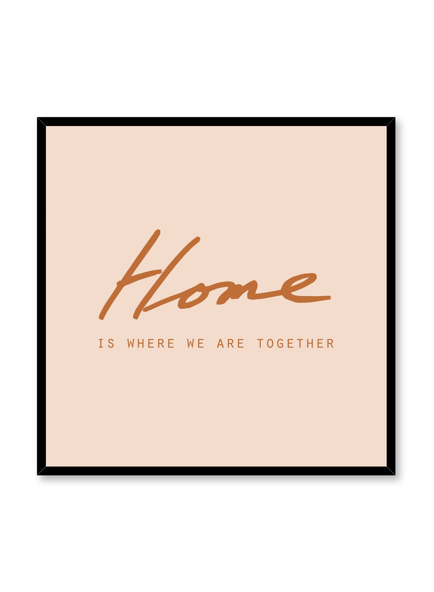 Orange Home Decor Poster - Vibrant Wall Art for Living Room, Bedroom & Office - Perfect for Modern & Boho Interior Design