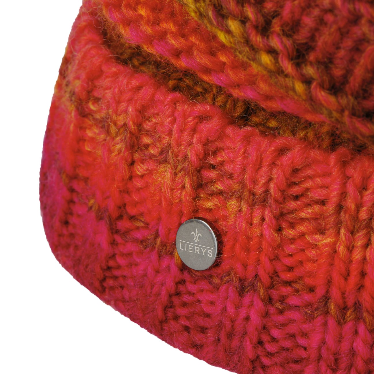 Lierys Faux Fur Pompom Beanie - Soft Winter Knit Hat for Women & Men - Cozy Cold Weather Accessory for Skiing, Snowboarding & Outdoor Activities