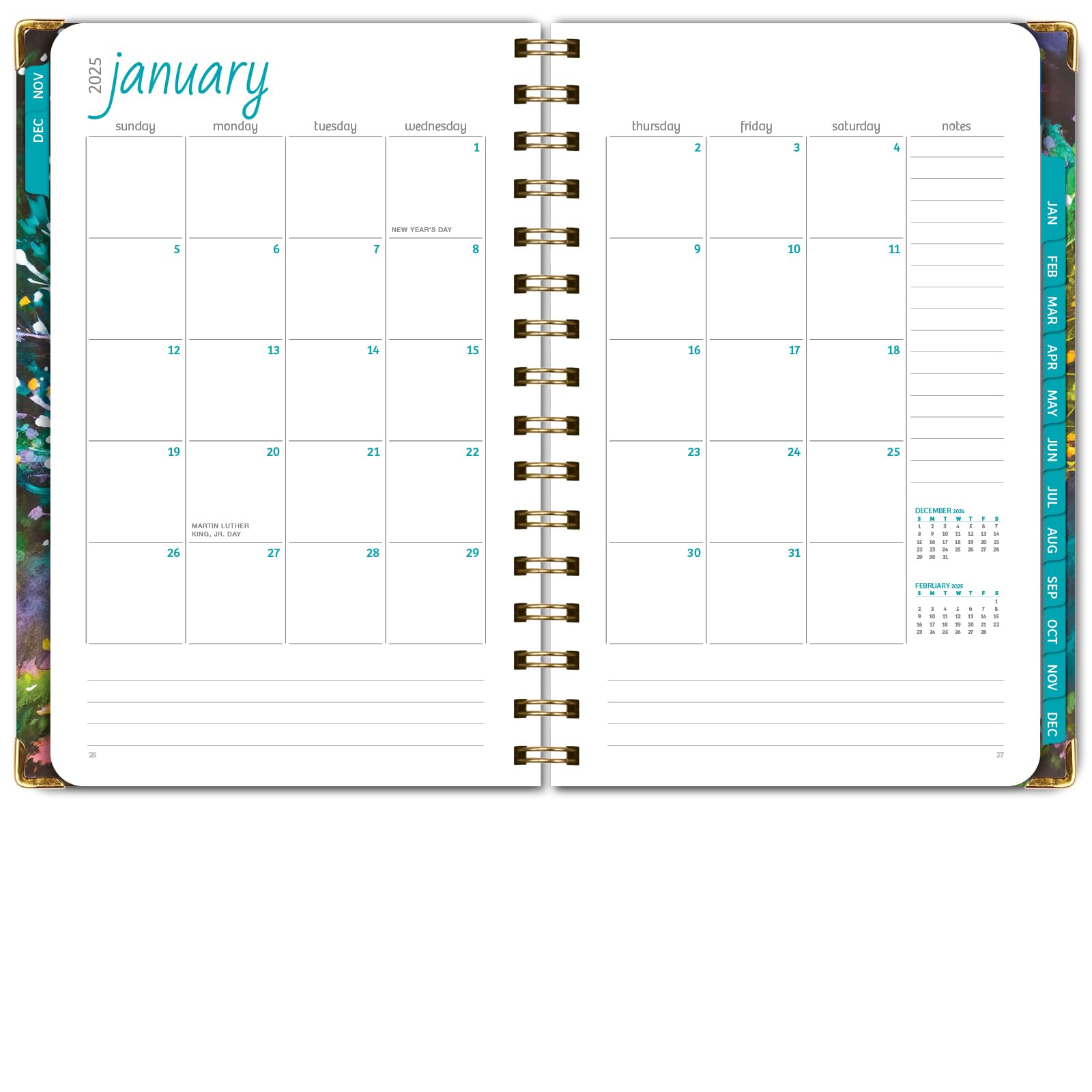 2025 Hardcover Planner 5.5