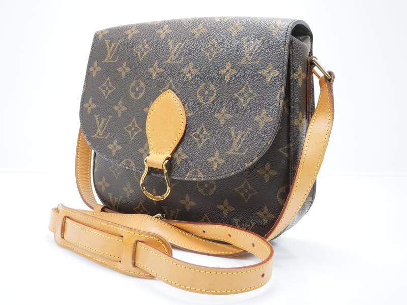 Authentic Pre-Owned Louis Vuitton Monogram Saint Cloud GM Crossbody Bag Purse M51242 150179 - Luxury Vintage Handbag for Women, Perfect for Date Night & Travel Accessories