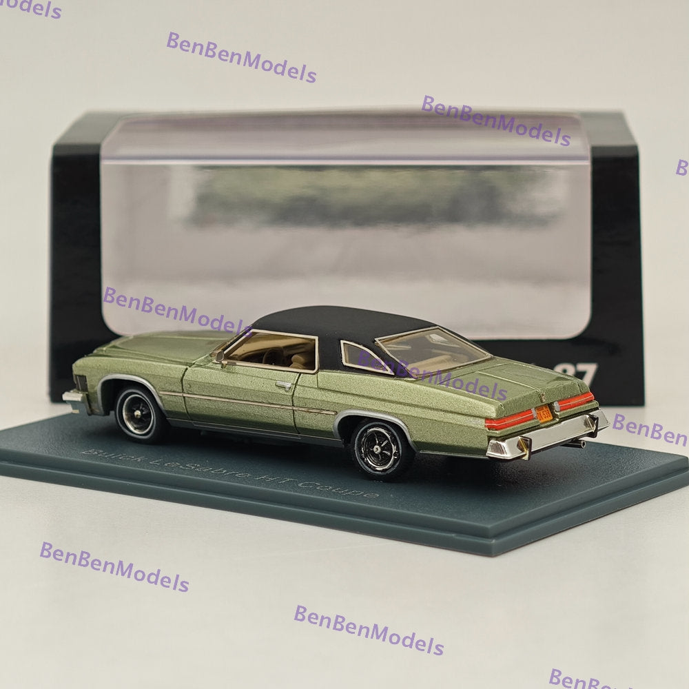 1/87 NEO SCALE MODELS Buick LeSabre HT Coupe Resin Car - Limited Edition Collectible Green Diecast Model - Perfect for Car Enthusiasts, Display Cases & Diorama Scenes