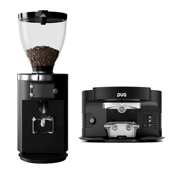 Mahlkonig E80S Commercial Espresso Grinder & Puqpress M5 Automatic Tamper Bundle – Perfect for Coffee Shops, Cafes & Home Baristas