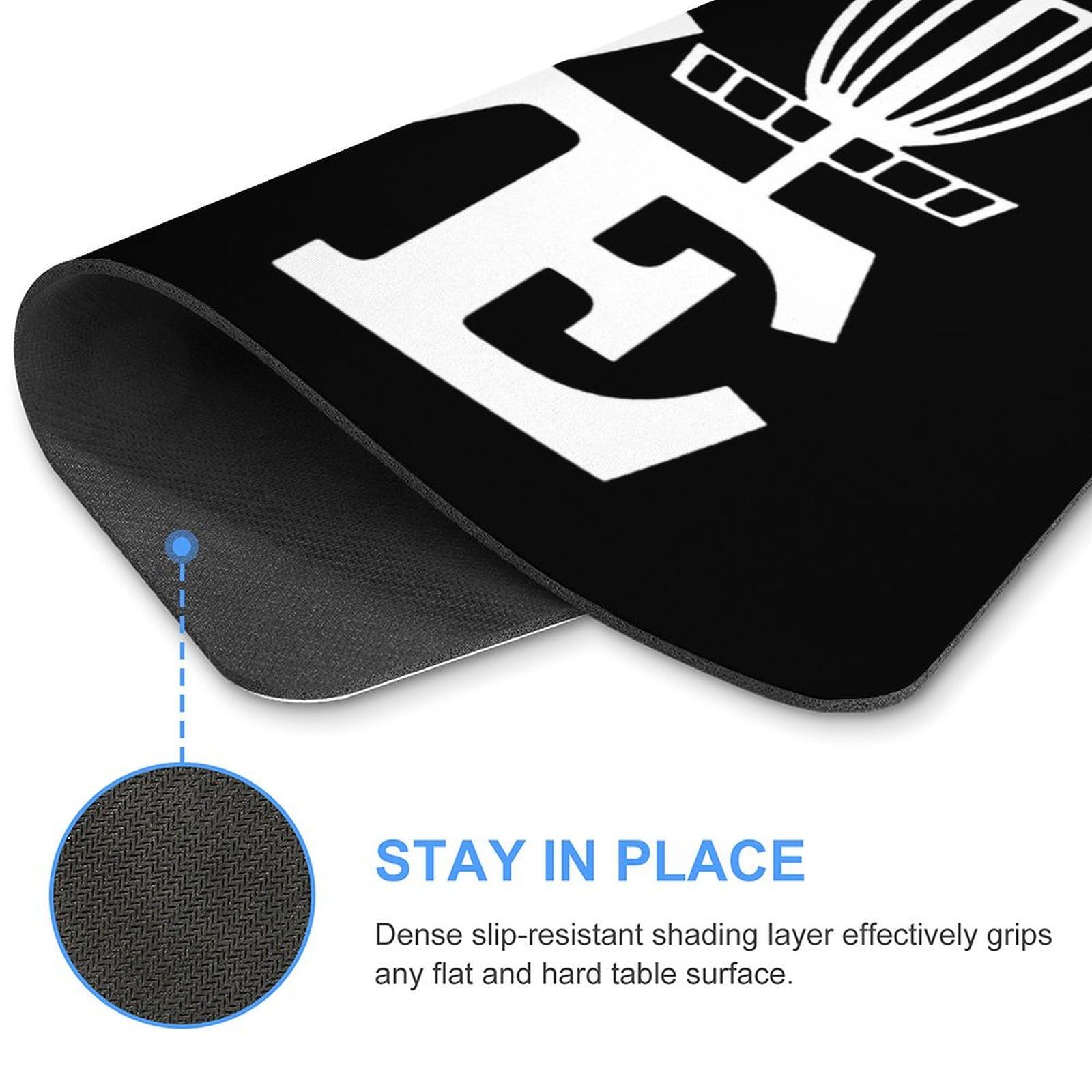 Premium Disc Golf Design Durable Non-Slip Waterproof Gaming Mouse Pad - 20