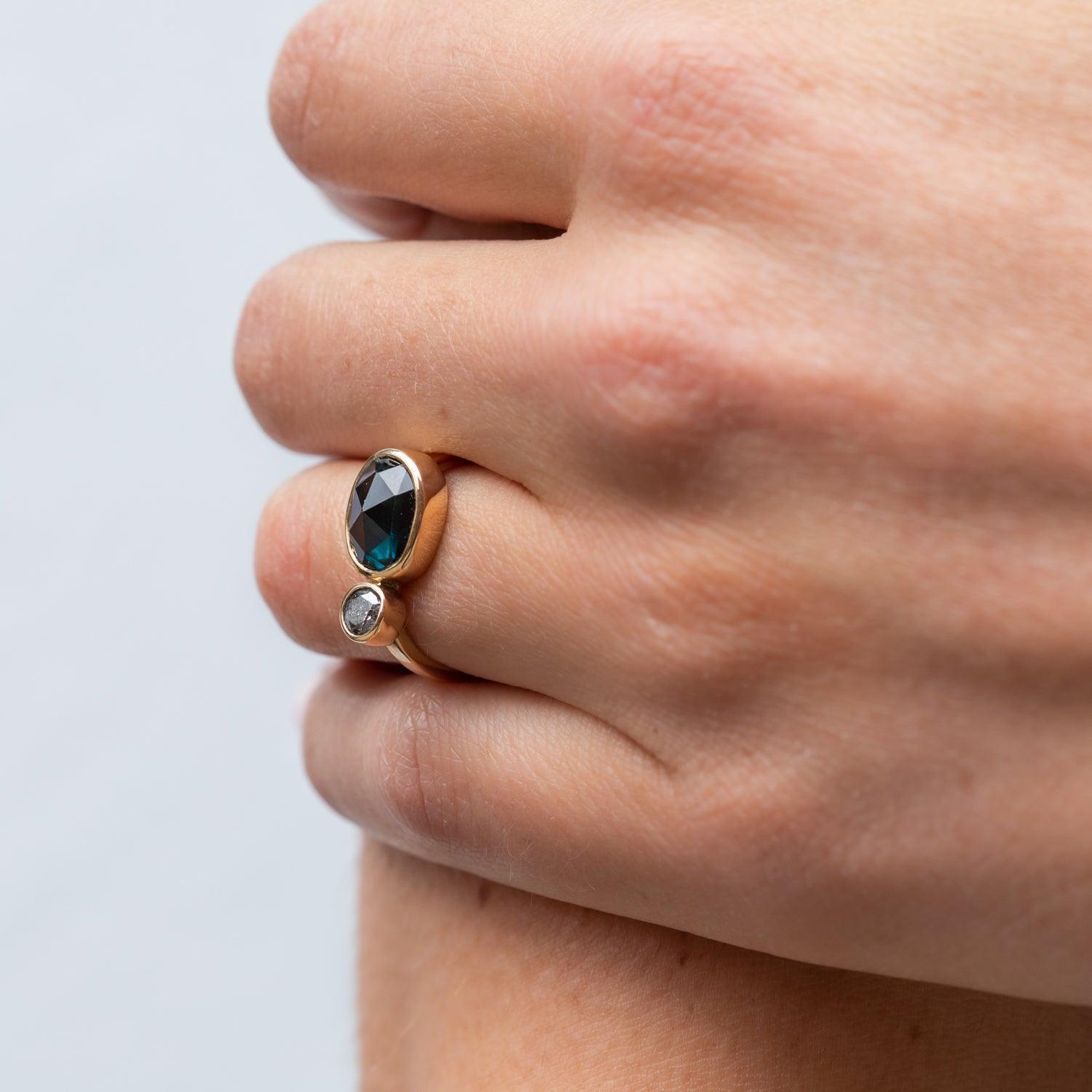 Maria Sapphire Ring for Women - Elegant Blue Gemstone Jewelry for Engagement, Wedding & Special Occasions
