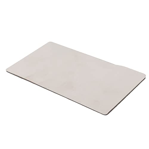 3D Printer Magnetic Steel Film - 135x80mm Corrosion Resistant Metal Sheet, Anti-Rust & Flexible Build Plate Cover for Ender 3, CR-10 (Perfect for Smooth Printing & Easy Removal)