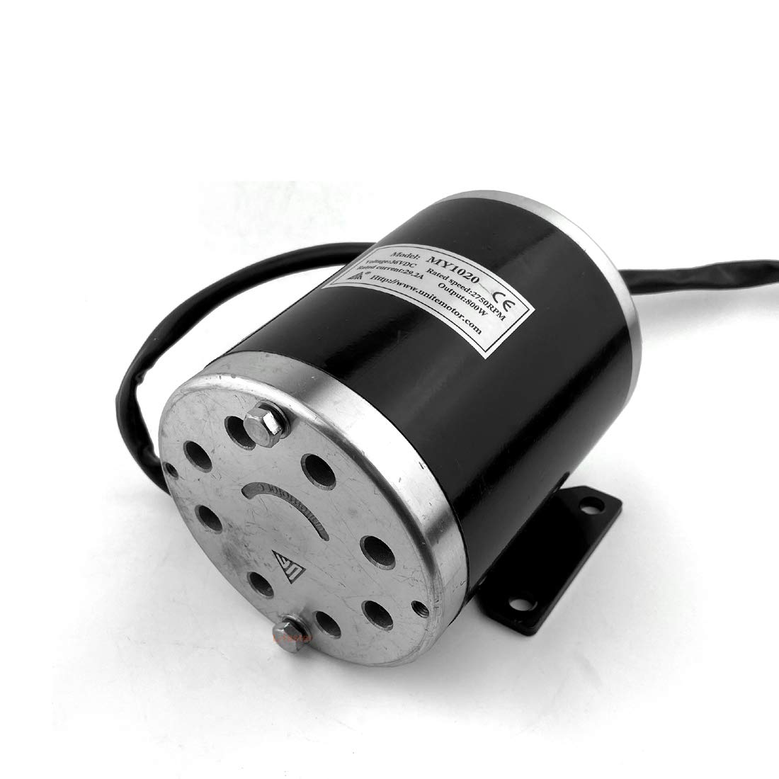 36V 48V 750W Electric Motorcycle Conversion Kit - MY1020 Brushed DC Motor for E-Bike & Scooter | High Power Permanent Magnet Motor for DIY Electric Vehicle Upgrades | Perfect for Commuting & Off-Road Adventures