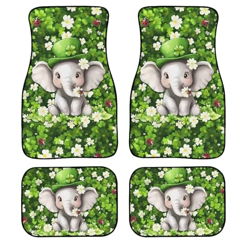 Green Shamrock Elephant