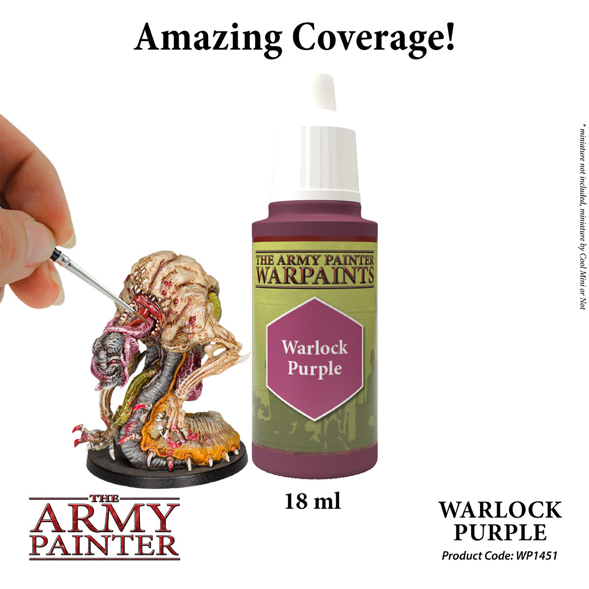 Warpaints: Warlock Purple - Premium Fantasy Makeup for Cosplay, Halloween & LARP - Perfect for Witches, Wizards & Dark Fantasy Characters