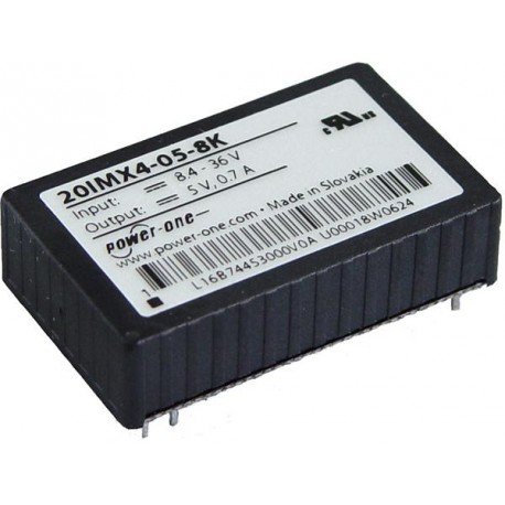 20IMX4-1212-8G DC/DC Converter - 4W Power Supply - 12V@170mA Output - Compact Size 1.30