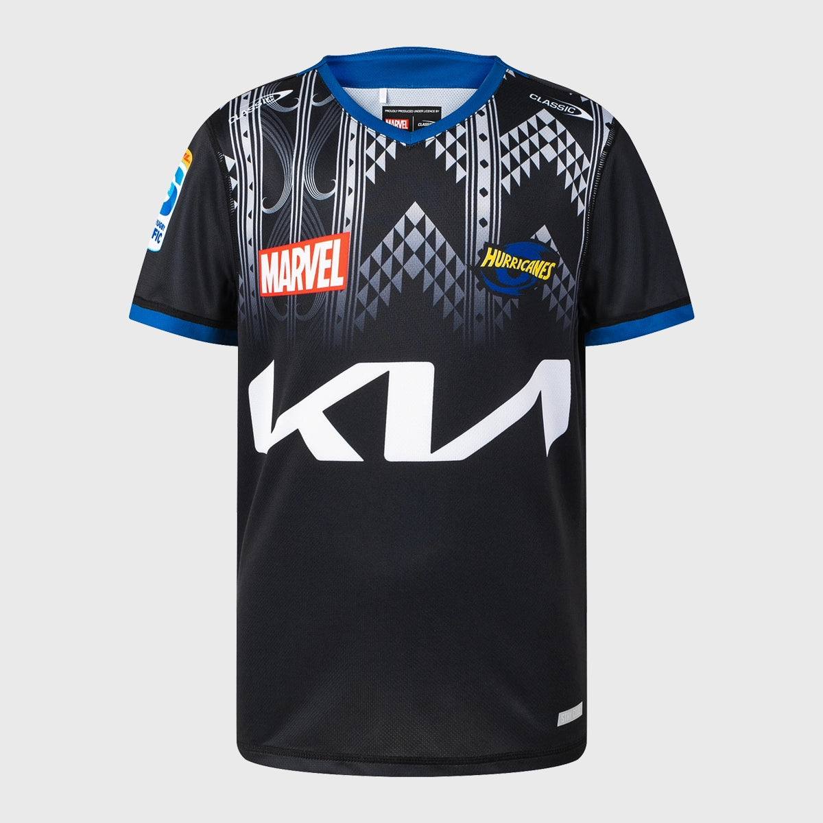 Captain America Classic Hurricanes Kids Warm Up Tee - Superhero Training & Playtime Comfort for Boys & Girls