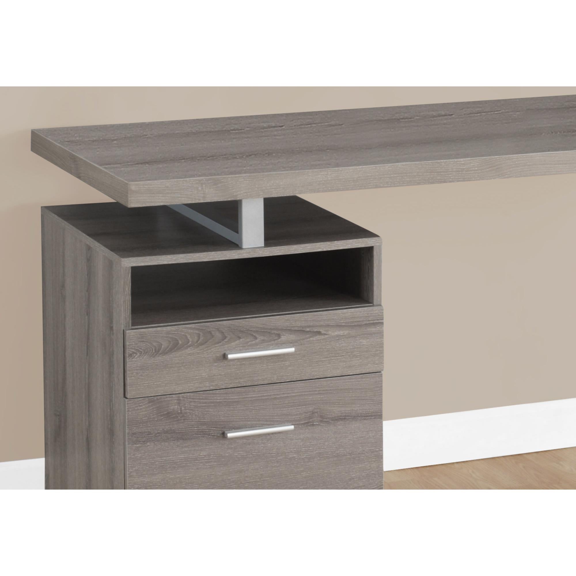 Monarch Office Desks I 7145 - Modern Executive Desk for Home & Office Workspace - Perfect for Professionals, Remote Work & Study