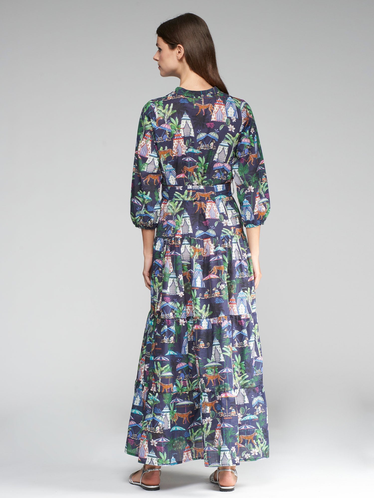 Flora Dress - Women's Floral Summer Dress for Casual Wear & Chillout - Perfect for Beach Vacations, Brunch Dates & Relaxing Outdoors