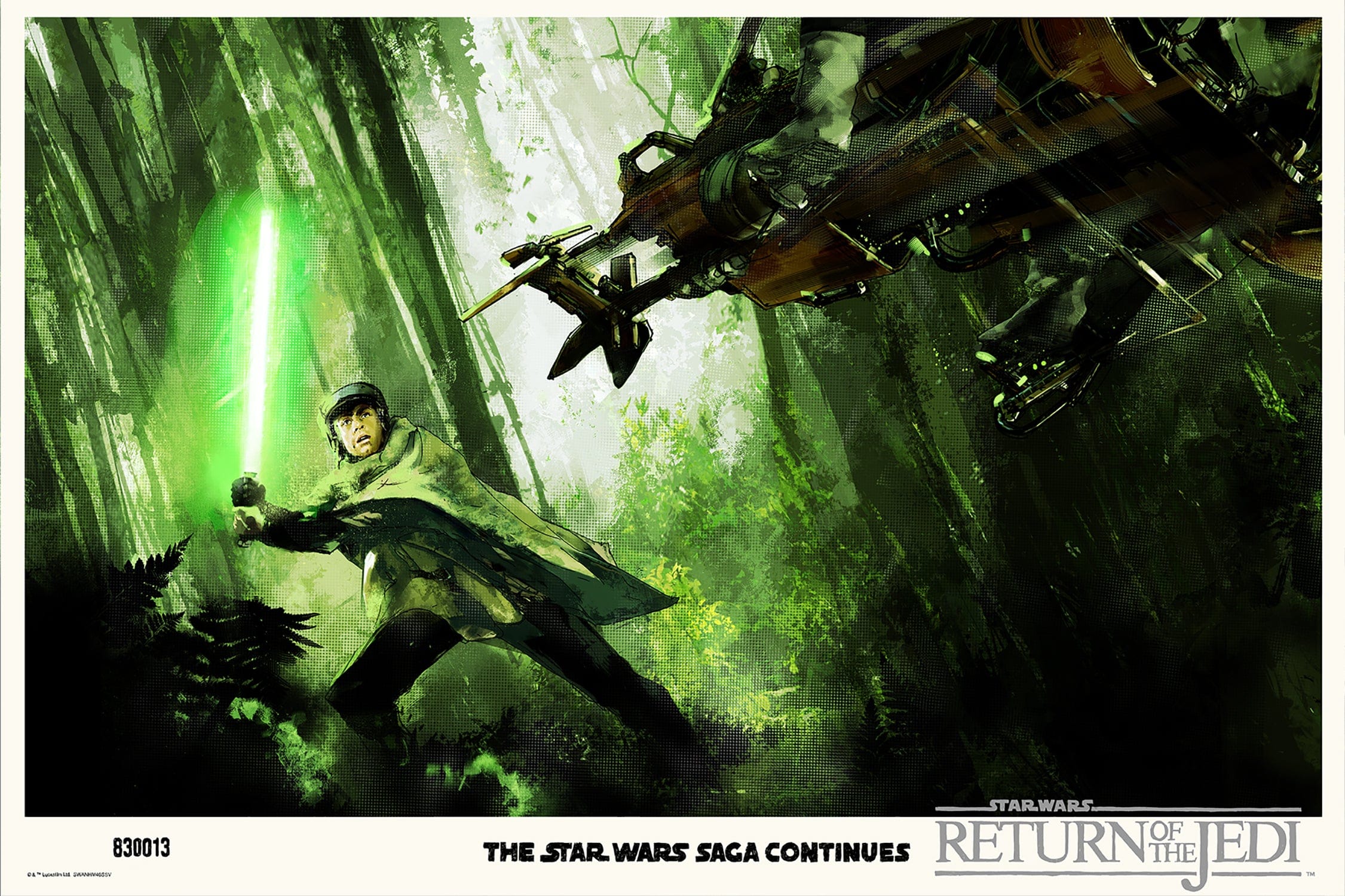Star Wars 'I Am a Jedi Like My Father Before Me' Poster - Premium Movie Wall Art for Home, Office & Gifts - Perfect for Fans, Collectors & Decor