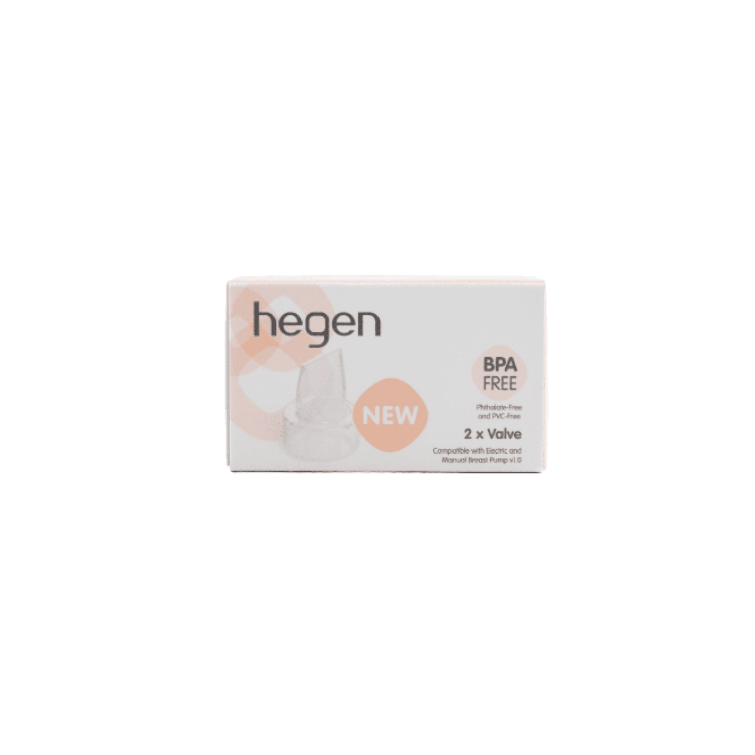 Hegen Valve (2 Pack) - Premium Baby Bottle Anti-Colic Valve - Perfect for Breastfeeding, Travel & On-the-Go Feeding