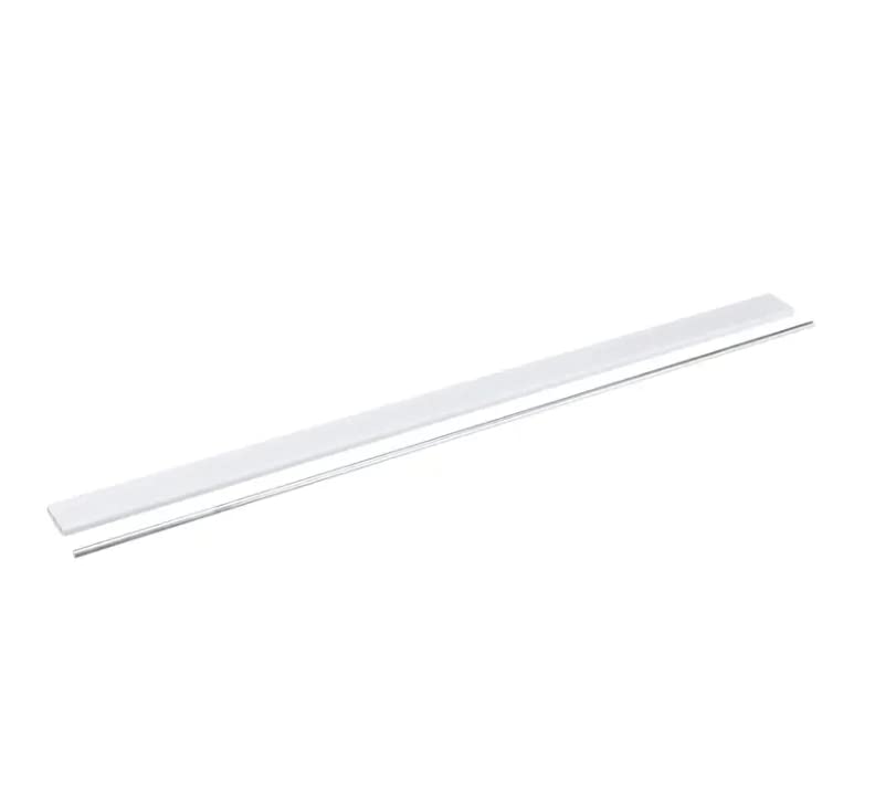 Whirlpool W11045462 White Trim Door Shelf Replacement - Perfect for Refrigerator Organization & Storage