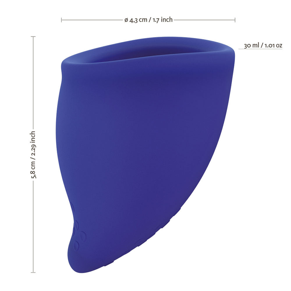 Fun Factory Fun Cup Menstrual Cup - Reusable, Soft & Comfortable for Period Protection - Perfect for Active Lifestyles, Travel & Eco-Friendly Period Care