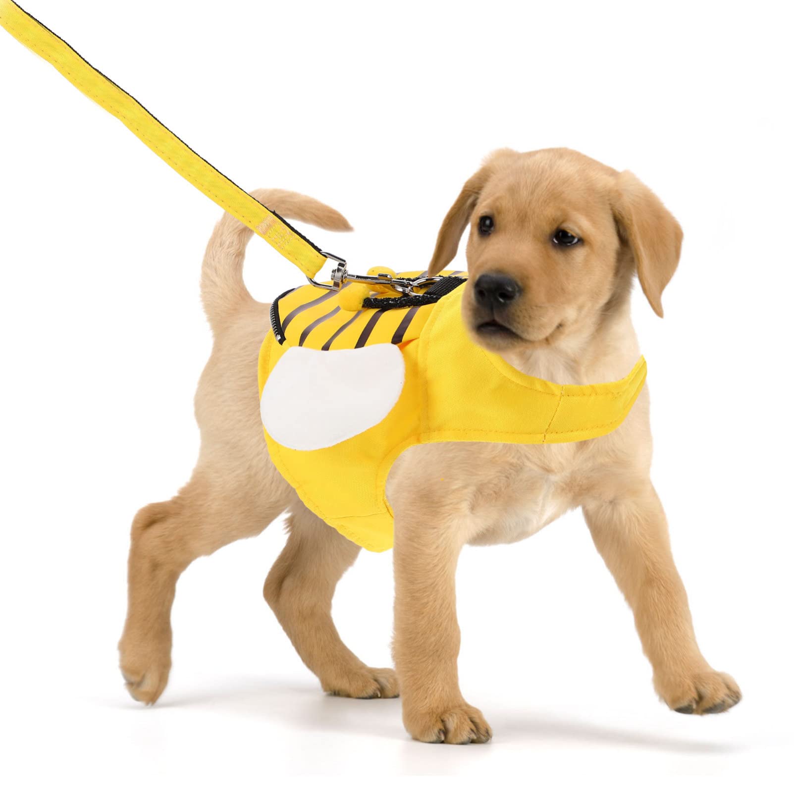 POPETPOP Cat Harness and Leash Set - Adjustable Soft Vest Harness with Durable Leash for Small Cats & Dogs | Perfect for Walking, Training, and Outdoor Adventures