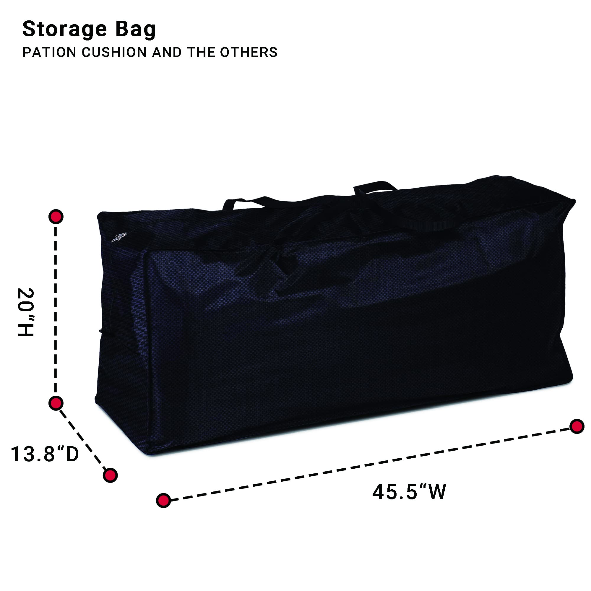 Heavy Duty Outdoor Patio Sofa Cover - Waterproof, UV Resistant & Fade Proof - Fits 104