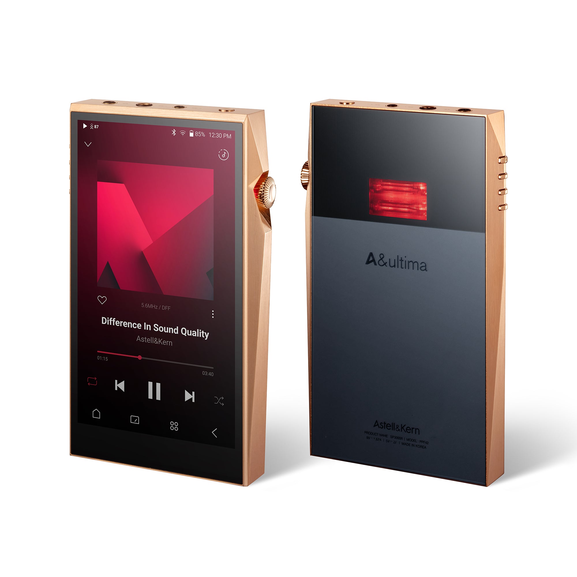 Astell&Kern SP3000T Copper Edition High-Resolution Digital Audio Player - Premium Portable Music Player for Audiophiles, Perfect for Travel, Commuting & Home Listening